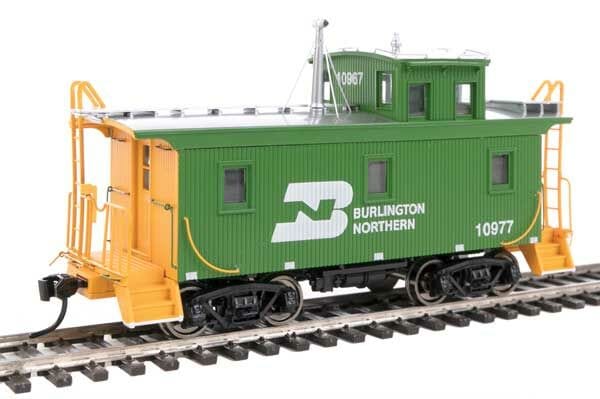 Walthers Proto HO DM&IR Class G2 Wood Caboose - Ready to Run - Burlington Northern #10977 - Hobbytech Toys