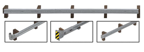 Walthers SceneMaster 949-4176 HO Roadway Guardrails - Kit - 200ft 60.9m Scale Long Walthers SceneMaster TRAINS - HO/OO SCALE