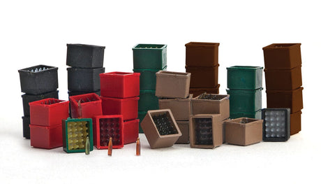 Walthers Scenemaster HO Beverage Crates and Bottles Walthers TRAINS - HO/OO SCALE