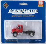 Walthers SceneMaster HO International(R) 4300 Single-Axle Semi Tractor Only - Assembled - Red Walthers SceneMaster TRAINS - HO/OO SCALE