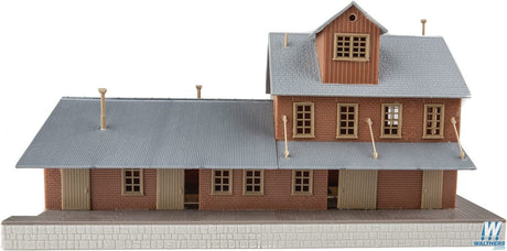 Walthers Trainline HO Brick Freight House - Kit Walthers Trainline TRAINS - HO/OO SCALE