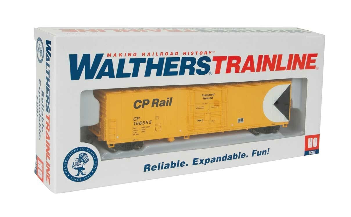Walthers Trainline HO Insulated Boxcar - Ready to Run - Canadian Pacific - Hobbytech Toys