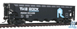 Walthers Trainline HO Offset Hopper - Ready to Run - Rock Island (black, blue, white) Walthers Trainline TRAINS - HO/OO SCALE