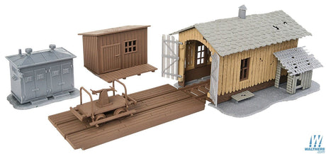 Walthers Trainline HO Trackside Tool Buildings - Kit Walthers Trainline TRAINS - HO/OO SCALE