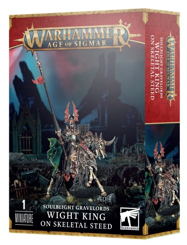 GW 91-65 Soulblight Grave Lords: Wight King on Steed - Hobbytech Toys
