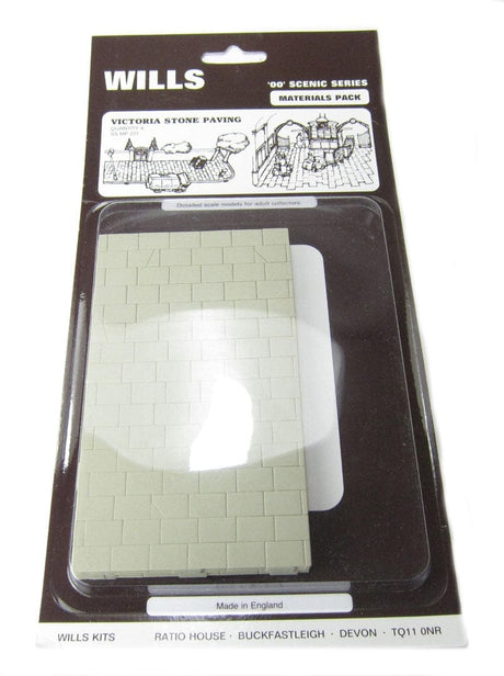 Wills Ssmp221 HO/OO Victoria Stone Paving (4) Wills TRAINS - HO/OO SCALE