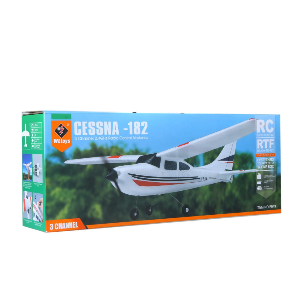 Micro Cessna F949 500mm 2.4Ghz 3Ch Rc Plane WL Toys RC PLANES