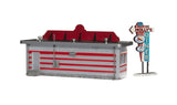 Woodland Scenics 4956 N Built-&-Ready(R) - Assembled - Miss Mollys Diner - Hobbytech Toys