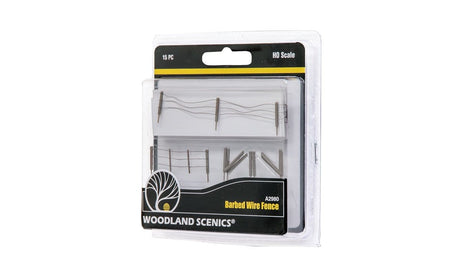 Woodland Scenics A2980 HO Barbed Wire Fence Woodland Scenics TRAINS - HO/OO SCALE