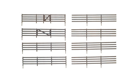 Woodland Scenics A2982 HO Rail Fence Woodland Scenics TRAINS - HO/OO SCALE