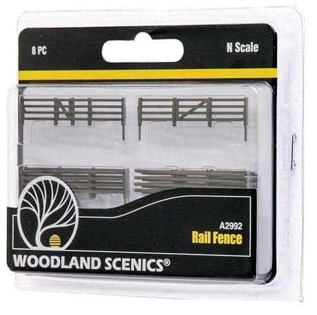 Woodland Scenics A2992 N Rail Fence Woodland Scenics TRAINS - N SCALE