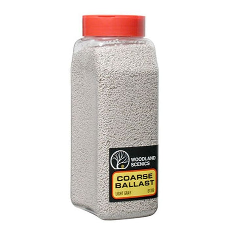 Woodland Scenics B1388 Coarse Ballast Shaker Light Gray/50 cu. in. Woodland Scenics TRAINS - SCENERY