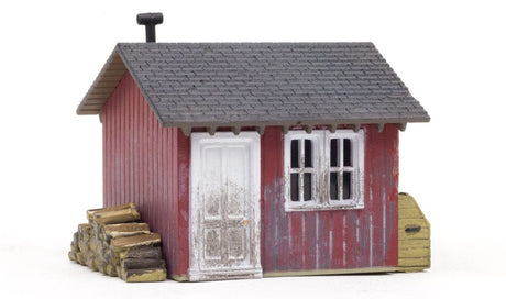 Woodland Scenics BR5057 HO Built-Up Work Shed Woodland Scenics TRAINS - HO/OO SCALE