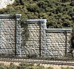 Woodland Scenics C1159 N Retaining Wall Cut Stone (6pcs) Woodland Scenics TRAINS - N SCALE