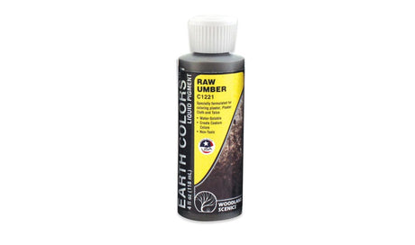 Woodland Scenics C1221 Raw Umber Liquid Pigment Woodland Scenics PAINT, BRUSHES & SUPPLIES