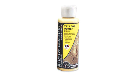 Woodland Scenics C1223 Yellow Ocher Liquid Pigment Woodland Scenics PAINT, BRUSHES & SUPPLIES