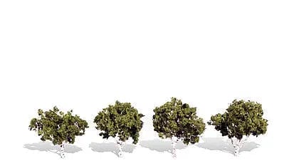 Woodland Scenics Classic Trees Waters Edge 2-3in (4pcs) Woodland Scenics TRAINS - SCENERY