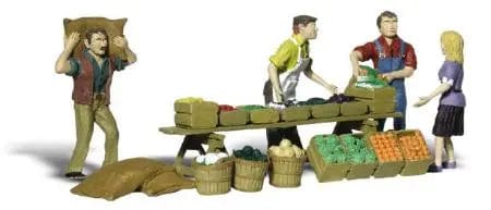Woodland Scenics HO Farmers Market Woodland Scenics TRAINS - HO/OO SCALE