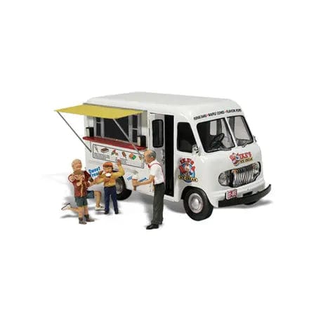 Woodland Scenics HO Ikes Ice Cream Truck Woodland Scenics TRAINS - HO/OO SCALE