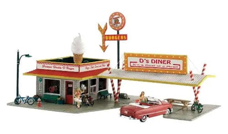 Woodland Scenics N Ds Diner Kit Woodland Scenics TRAINS - N SCALE