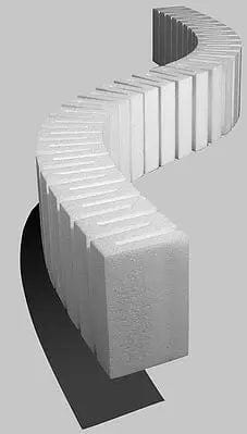 Woodland Scenics ST1409 Riser, 4 (2) Woodland Scenics TRAINS - SCENERY