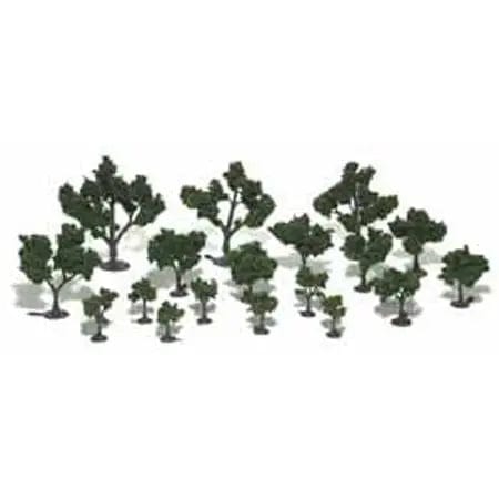 Woodland Scenics TR1111 Realistic Tree Kit 3/4-3in (21pcs) Woodland Scenics TRAINS - SCENERY