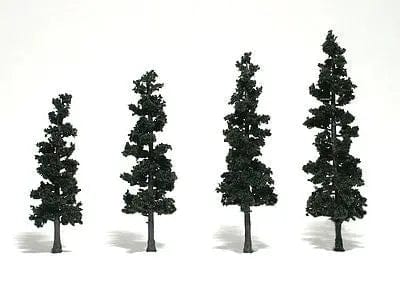 Woodland Scenics TR1561 Ready-Made Pine, 4-6 4 Woodland Scenics TRAINS - SCENERY