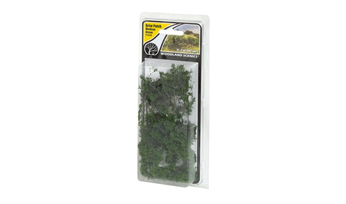Woodland Scenics Briar Patch Medium Green Woodland Scenics TRAINS - SCENERY