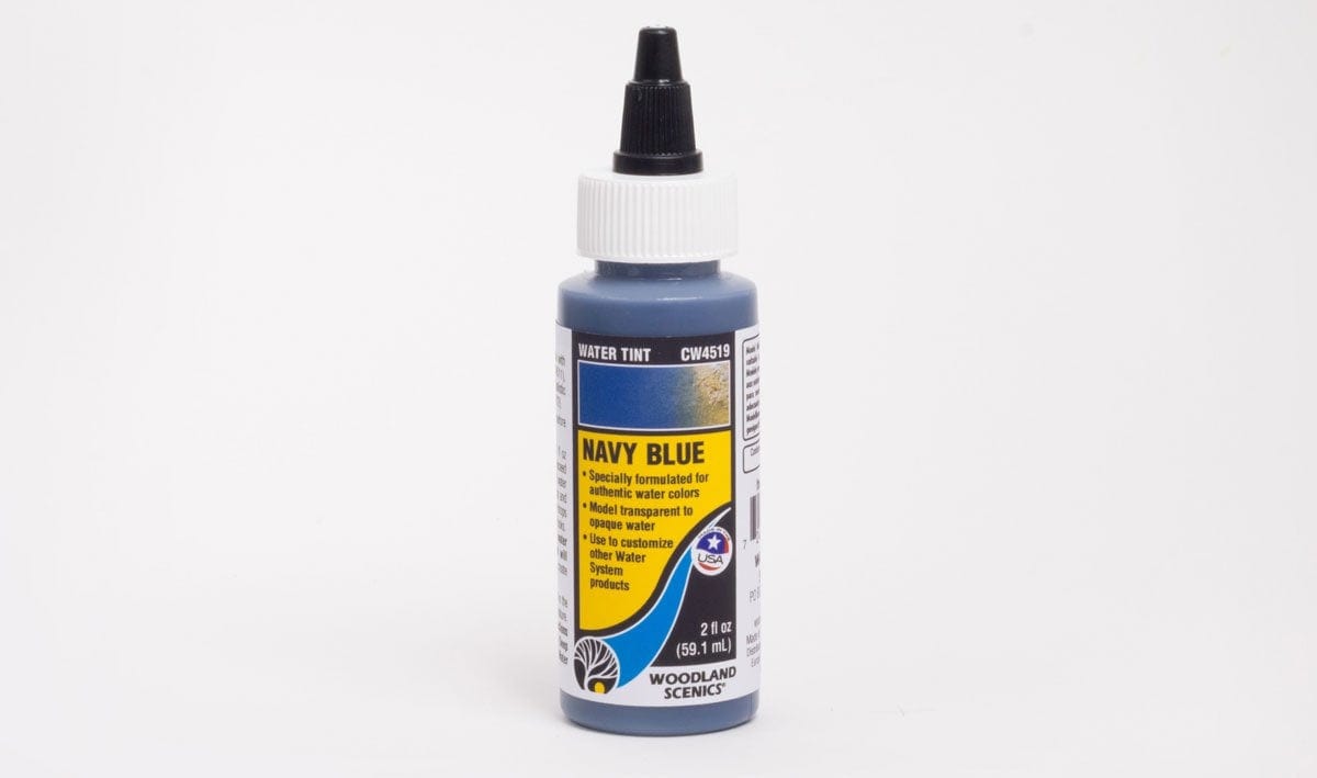 Woodland Scenics Water Tint, Navy Blue Woodland Scenics TRAINS - SCENERY