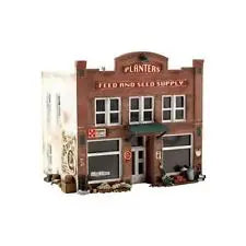 Woodland Scenics N Planters Feed And Seed Supply Kit Woodland Scenics TRAINS - N SCALE