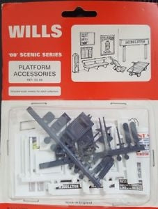 Wills Ss68 HO/OO Platform Accessories Wills TRAINS - HO/OO SCALE