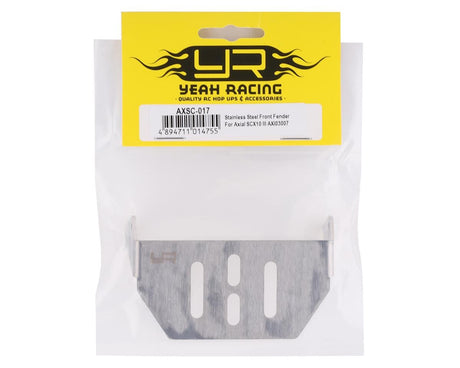 Yeah Racing Axial SCX10 III Stainless Steel Front Upper Skid Plate - Hobbytech Toys