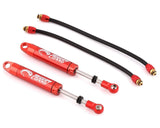 Yeah Racing Desert Lizard Piggyback Shocks w/Reservoir (Red) (2) (110mm) - Hobbytech Toys