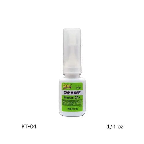 Zap Pt-04 Zap-A-Gap Medium1/4oz Green Zap Glue SUPPLIES