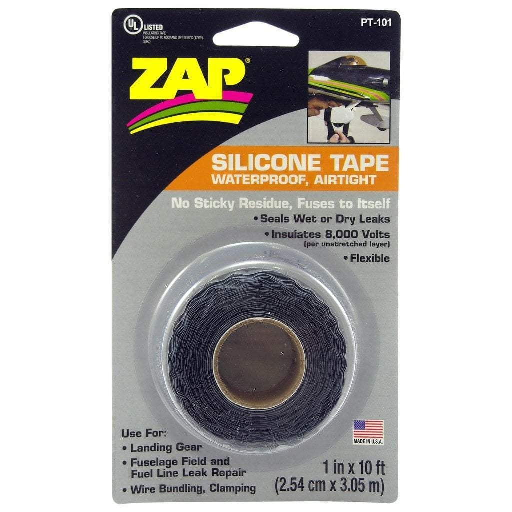 Zap Pt101 Silicone Fuse Tape 2.54Cm X 3.05M Zap Glue RC PLANES - PARTS