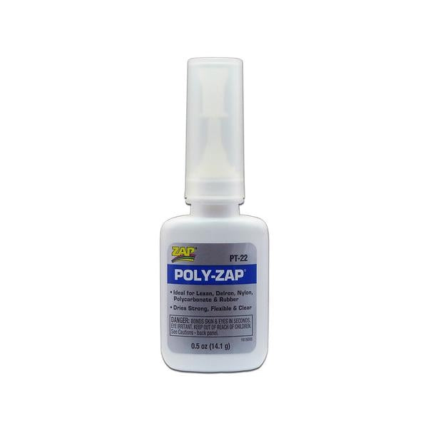 Zap Poly-Zap Lexan Glue 1/2oz Zap Glue SUPPLIES